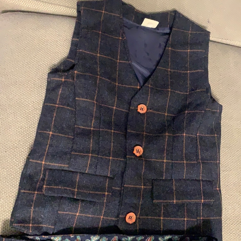 Toddler Boys Suit Worn Once